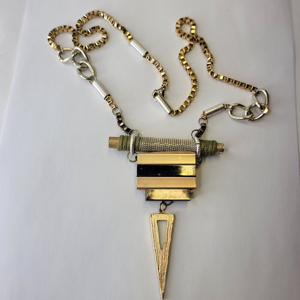 Unique Pendant Necklace, Vintage Inspired Pendant Necklace-  NEW